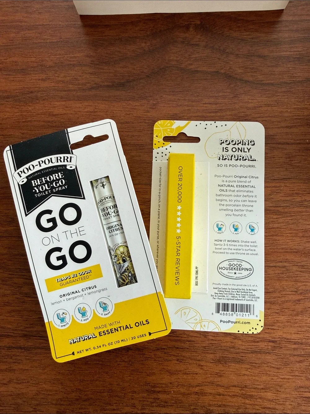 Citrus Toilet Spray – Yellow